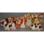 12 soft mogwai toys from Gremlins 1 and 2, mostly Gizmo (12)