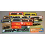 OO/HO Gauge 18 boxed Locomotives by Palitoy, Graham Farish etc, some are in original boxes, includes
