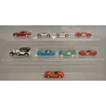 8 unboxed vintage Solido Models together with a similar Dalia Model, all appear G+/VG. (9)