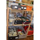 OO and other Gauges. A huge quantity of Model Railway spare parts including Motor Units of various