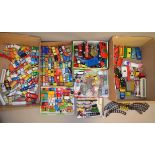 Over 250 unboxed diecast models by; Matchbox, Corgi, Dinky, Solido, Lledo etc along with a
