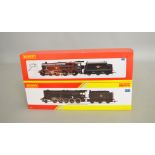 OO Gauge. 2 boxed Hornby DCC Ready Locomotives, R2555 BR 4-6-0 Class 5MT '45156 Ayrshire Yeomanry'