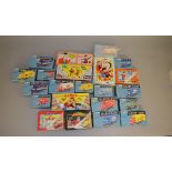 22 boxed Corgi die-cast models from the "Golden Oldies" and "Comic Classics" ranges, including