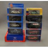 9 boxed Lledo Vanguards, mostly Ford cars, together with a Ford boxed set FC1003 (10).