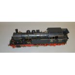 Gauge 1. A live steam Aster Deutsche Bahn 4-6-4 Tank Locomotive '78246' in black. This unboxed model