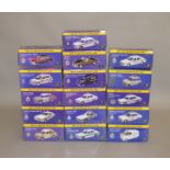 16 boxed Atlas Best Of British Police Cars 1:43 scale (16).