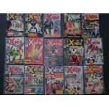 Collection of X-Men Marvel comics including The X-Men #5 (May 1964) Magneto and the Brotherhood of