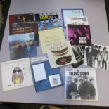 Rolling Stones Story LP box set including 12 LPs and brochure plus From One Charlie box set CD