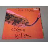 Alice Cooper signed "Killer" LP signed in black pen to cover "Alice Copper '97" (1) Provenance -