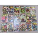 Uncanny X-Men Marvel comics including X-Men no 132, 133, 134, 135, 136, 137 (Sep 1980 The Death of