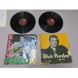 Elvis Presley first two LPs on HMV - Rock 'N' Roll No 1 CLP 1093 Elvis' first ever album (vinyl