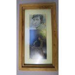 The Rolling Stones rare signed photo Brian Jones has signed twice at the top and lower with