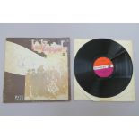 Led Zeppelin II 588198 Atlantic red plum label with Robert Plant signature on front of gatefold