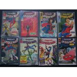 The Amazing Spider-Man Marvel comics collection including #20 (Jan 1965) origin and 1st appearance
