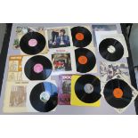 Various vinyl LP records including Bob Dylan Highway 61 Revisited BPG62572, Bringing it all Back