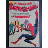 Amazing Spider-man #10 (Mar 1964) Marvel comic with cover art by Steve Ditko and featuring the first