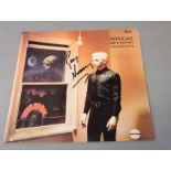 Gary Numan signed Replicas LP vinyl record BBL 7 with the Tubeway Army signed "Gary Numan" in