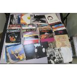 Vinyl records including The Strawbs, Stray Cats, Supertramp, Styx, Supremes, Talking Heads,