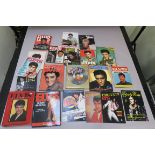 Elvis Presley collection including Elvis World hardback book by Jane & Michael Stern, Elvis His life