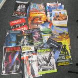 Video shop poster collection titles include Leatherface Texas Chainsaw Massacre 3, Swordfish,