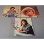 Barbara Dickson three signed LP vinyl records - each signed to cover in black pen. (3)