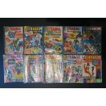 Strange Tales Marvel comics including Strange Tales #118 (with Doctor Strange pictured on cover