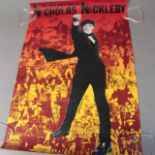 The Life & Adventures of Nicholas Nickleby by Charles Dickens signed theatre poster from the Royal