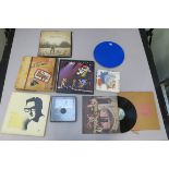 Various LP vinyl box sets including The Beatles Box from Liverpool (LPs 7 & 2 are missing), plus