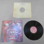 King Crimson In the Court of the Crimson King Island pink i label cat no ILPS-9111 gatefold sleeve