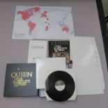 Queen The Complete Works QB1 vinyl box set from 1973 containing 14 LPs and including tour