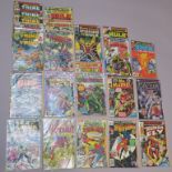 Collection of Marvel bronze age no 1 comics including The Man Called Nova no 1, Marvel Chillers