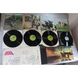 Pink Floyd LP collection including Ummagumma 1969 Harvest SHDW 1/2 with gatefold laminated cover,