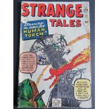 Strange Tales #101 (Oct 1962) Marvel comic featuring the first Human Torch appearance in the