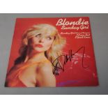 Debbie Harry signed Blondie 12 inch single Sunday Girl on Chrysalis CHS 12 2320 signed "* Debbie