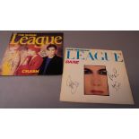 The Human League two signed LPs - "Dare" signed to cover in black pen by Philip Oakey, Joanne Burden