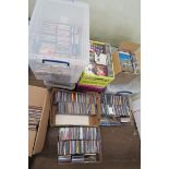 Seven boxes of CDs from a closed record shop including Donna Summer, Gilbert O'Sullivan, Prince,