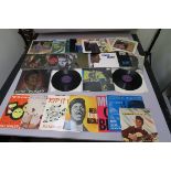 Rock N Roll LP collection including Little Richard HAU 2126, HAU 2193, London HAC 2055, Chuck