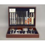 An Arthur Price canteen of stainless steel cutlery 'County Collection' (Unused - as new)