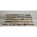 OO Gauge. 6 unboxed Locomotives including Steam, Electric and Diesel examples by Mainline, Hornby