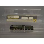 OO Gauge. A boxed Wrenn W2262 4-6-0 Royal Scot Steam Locomotive in BR green, '46110 Grenadier