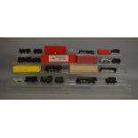 OO Gauge. 7 Trix Locomotives, some withTenders, for spares or repair, including a Britannia