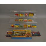 8 Matchbox die-cast models which includes; G-5 gift set Models Of Yesteryear, Superfast 46,