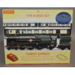 OO Gauge. A boxed Hornby R1038 'The Boxed Set - Orient Express' Train Set   which contains  a BR 4-