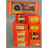 OO Gauge. 9 boxed Hornby Tank Locomotives of various types including an 0-6-0 Class J83 LNER loco