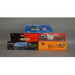 5 Corgi 1:50 scale die-cast truck models, which includes; JCB, Eddie Stobart etc which includes some