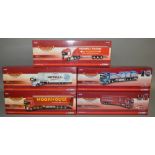 5 Corgi 1:50 scale die-cast truck models, which includes; William Armstrong /Gretna FC, Tom