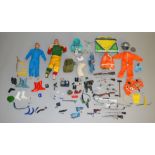Captain Action accessory sets; Inter-Spacial Directional Communicator, Inter-Galactic Jet Mortar (