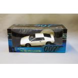 James Bond 007. A boxed Autoart 1:18 scale Lotus Esprit S1, issued in 1999, modelled on the