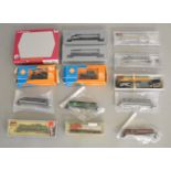 N Gauge. EX SHOP STOCK. A boxed E-R Models #81356 Baldwin RF-16 Sharknose Set, 3 boxed and four