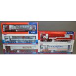 5 Corgi 1:50 scale die-cast truck models, which includes; Baggeridge, Edward Gilder etc which are